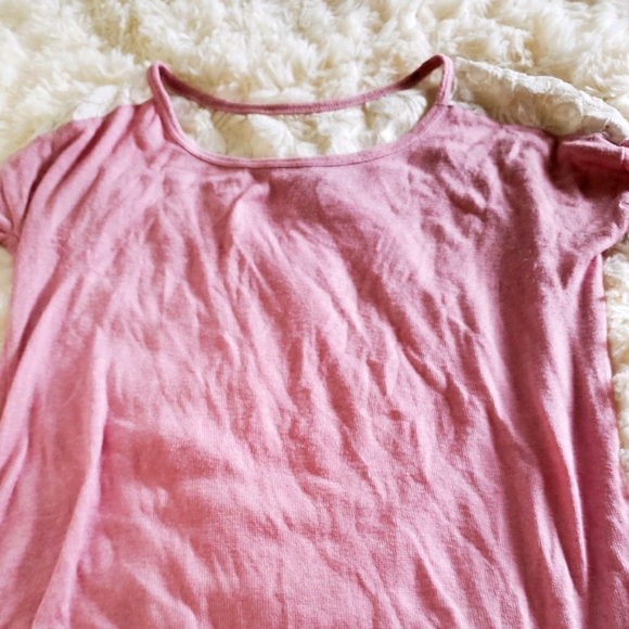 Pink Longsleeve with White Mesh - Picture 1 of 3